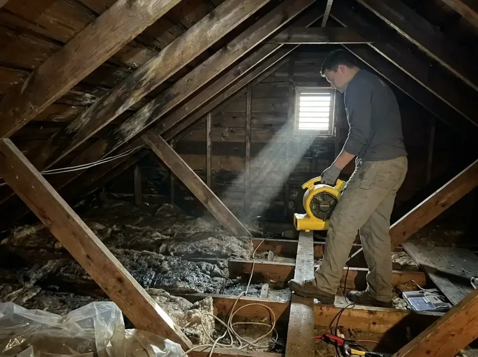 attic-water-damage-drying-proc-007 — frequently asked questions, Emergency Water Extraction & 24/7 Flood Response in Dearbor…
